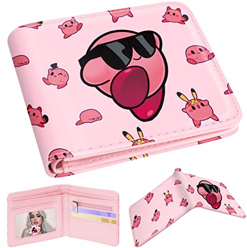 Oqplog Geldbörse für Cartoons, Pink Kabi, Minimalistisch