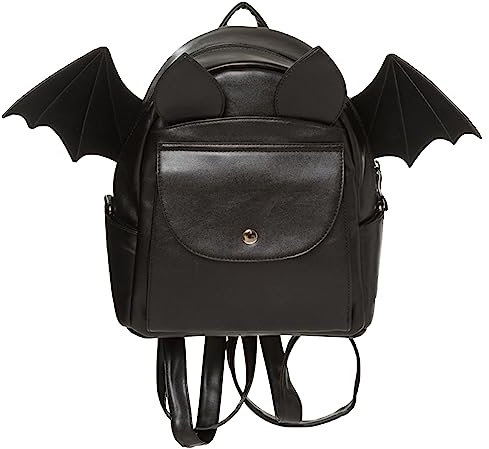 Banned Fledermausflügel Rucksack Waverley Kunstleder Gotisch Cute Kitch Vegan