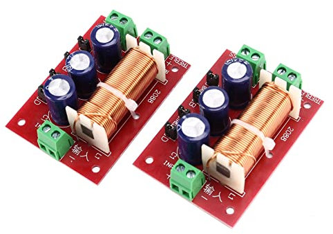 DEKLONPER YLY-2088 Audio Frequenz Teiler 400W Einstellbare 2 Wege Frequenzweiche Filter Voller Bereich HöHen Bass Frequenz Teiler