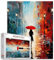 Tucocoo Graffiti-Straßenszenen-Puzzle, 1000 Teile, Puzzles für Erwachsene, Damen, roter Regenschirm, Kunst-Puzzles für anspruchsvolle Familienaktivitäten, buntes Bastelpuzzle für Heimdekoration