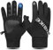 INBIKE Winterandschuhe Handschuhe Thermo Laufhandschuhe Fahrradhandschuhe MTB Mountainbike Herren Damen Touchscrennfähig Winter Warm Winddicht Schwarz,L