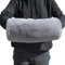 Handwärmer-Muff, Handwärmer für Damen - Handmuff für kaltes Wetter | Schicker Fuzzy Furry Plüsch-Schalldämpfer, ausgefallener Kunstfell-Handmuff für Frauen, Handgelenk-Handwärmerhandschuhe, Frauen-Win