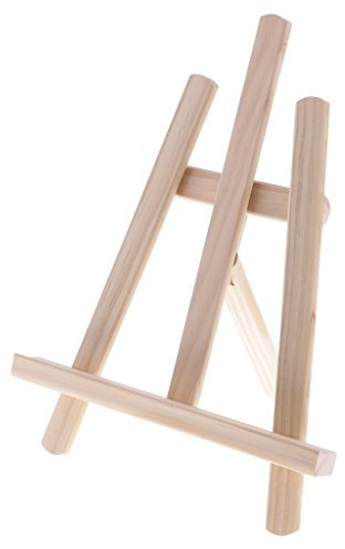 Mini trípode de madera para artistas, caballete de pintura fotográfica, soporte de exhibición