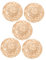 VILLCASE 5st Mini-Strohhut Dekorativer DIY Strohhut Exquisites Strohhutdekor Kleine Strohhüte Strohhut Selber Machen Foto-stütze Aus Strohhüten Zum Selbermachen Mini -Strohhut Khaki
