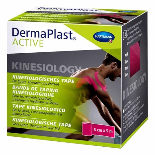 DERMAPLAST Active Kinesiology Tape 5 cmx5 m pink 1 St