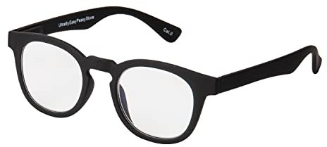 Ultra Blue Light Blocking Glasses Black Horn Rimmed Anti Blue Light Glasses Reduce Headaches and Improve Sleep with Blue Light Filter Glasses Unisex for Men Women PC Computer Gaming Glasses Adults