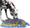 IEUUMLER Schnüffelteppich Hund Riechen Trainieren Schnüffeldecke Futtermatte Trainingsmatte für Haustier Hunde Katzen IE075 (45x45cm, Blue & Yellow & Purple)