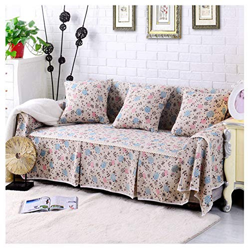 GELing 3 Sitzer Sofabezug Sofaüberwurf Sesselhussen Elastisch Hautfreundlich ,,1 Sitzer 85-140cm