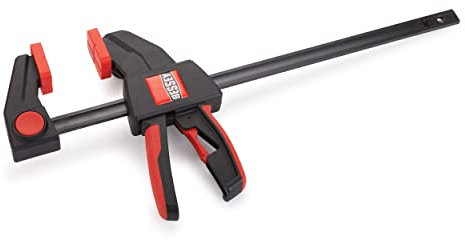 BESSEY EHK Series - 300 lb Clamping Force - 06 in - EHKL06 Trigger Clamp Set - 3.125 in. Throat Depth - Wood Clamps, Tools, & Equipment for Woodworking, Carpentry, Home Improvement, DIY