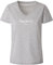 Pepe Jeans Wendy V Neck T-Shirt, Gris (Grey Marl), XS para Mujer