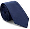 URAQT Cravate Homme, Cravate pour hommes faite à la main, 6CM Étroit Slim Plusieurs Couleurs Disponibles, Cravate Unie pour Mariage Cravate d'Affaires Formelle, Couleur Bleu Marine