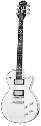 Epiphone Jerry Cantrell Les Paul Custom Prophecy Bone White - Single Cut E-Gitarre