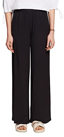 ESPRIT Collection Damen 043eo1b303 Hose, 001/Black, 32W / 32L EU