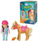 BABY born Minis Pferde-Spielset mit Minis-Puppe Kim und Pferd mit Möhre, 906149 Zapf Creation