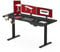 SANODESK Höhenverstellbarer Schreibtisch 160 x 75 cm Schreibtisch Höhenverstellbar Elektrisch Ergonomischer Steh-Sitz Tisch Computertisch für Heimbüro Homeoffice(schwarz)