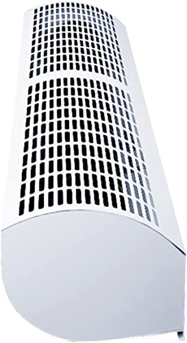 Kayziu ZCX Luftschleier Großes Luftvolumen Geräuscharm Dual Geschwindigkeit Einstellbare Kommerzielle Leise Innenluftvorhang Luftvorhang Ventilator (Größe: 60 cm)