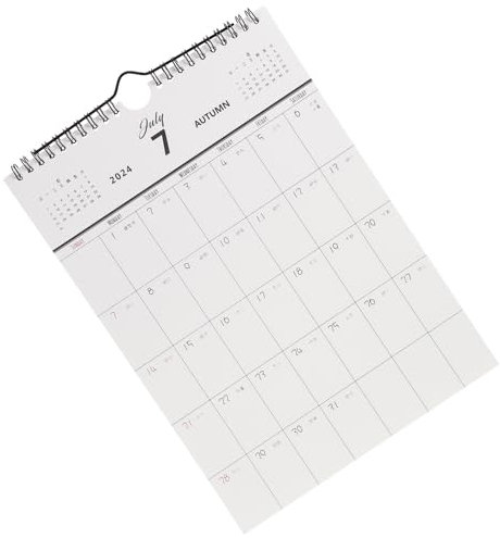 EXCEART Wandkalender Hängekalender - Monatskalender Papier Kalender Widerstandsfähig Familienplaner Büro Haushalt