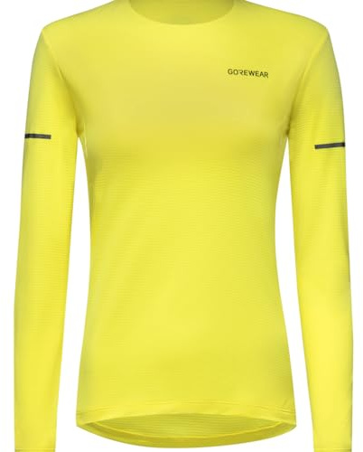GORE WEAR Contest 2.0 Langarm Shirt Damen, Washed Neon Yellow, 40
