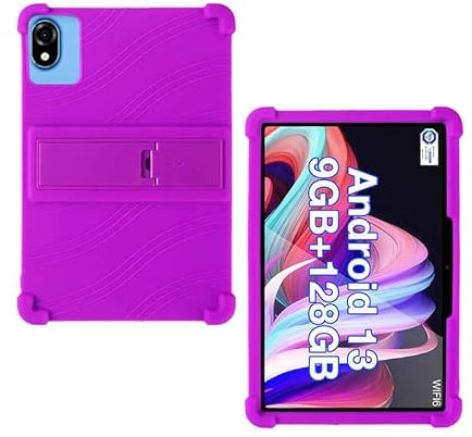 ORANXIN Custodie per DOOGEE U10 - Morbido Silicone Antiurto Regolabile Supporti Guscio di gomma Adatto ai bambini Protettivo Custodie morbide per DOOGEE U10 Tablet 10.1 Pollice