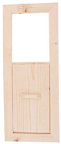 cubiertas de rejilla de ventilación, Rejilla de ventilación, ventana de persiana ajustable, rejilla de madera de cedro for el hogar, accesorios prácticos de ventilación, fácil instalación, ventilación