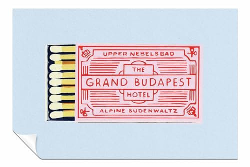Panther Print The Grand Budapest Hotel-Poster, ungerahmt, Bilder für Wände, Schlafzimmer, Wohnzimmer und Badezimmer, 76 x 51 cm