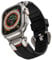 ULTIMAL Apple Watch Ultra 2 / Ultra Armband 49mm, kompatibel Apple Uhrarmbänder Männer, Sportarmband Uhr robustem Premium - Metall (Schwarz+Silber)