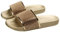 Genérico Chanclas Pala para Mujer Chanclas Hombre Zapatillas de Mujer de Colores con de imitación Mujer, Gruesa, cómodos y versátiles Zapatos de Playa Chanclas Verano Chanclas Goma Mujer (Gold, 40)