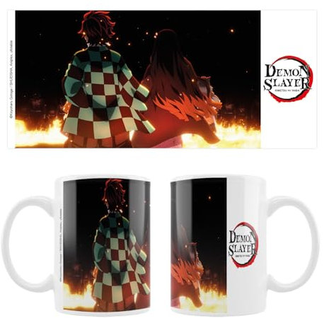 SAKAMI - Demon Slayer- Tanjiro & Nezuko - Tasse, Mug - 320 ml - original & lizensiert