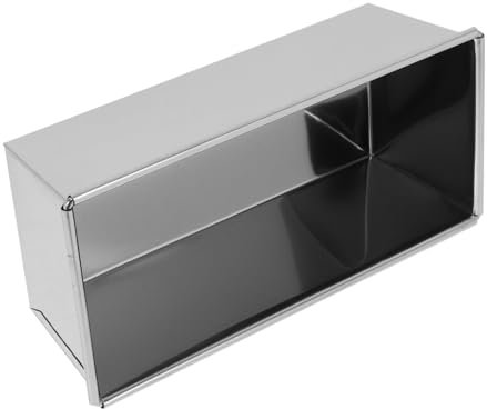 Moule Pate En Croute Moule À Toast Carré En Acier Inoxydable 18Cm Pour Cuisson Et PâTisserie - Outil De Boulangerie Pratique Et Pour Usage Domestique Et Commercial