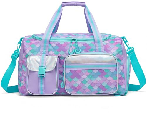 Sporttasche für Kinder Schwimmtasche Kinder Mädchen Sport Kindertasche Umhängetasche Duffel Bag Girls