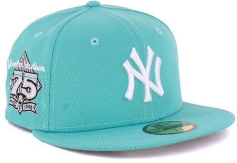New Era Cap 59FIFTY Herren Basecap MLB Limited Edition (New York Yankees, Mint, 7 1/8)