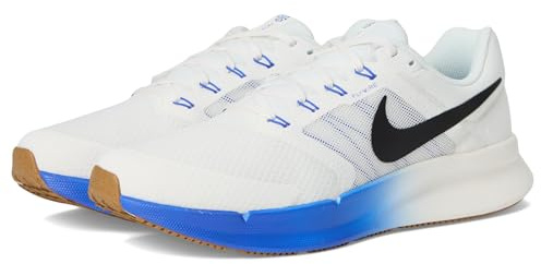 Nike Men's Run Swift 3 Road Running Shoes, Sail/Black-Racer Blue-Gum Light Brown, 10