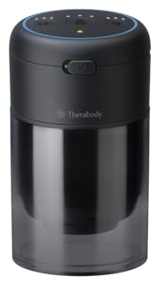 Therabody TheraCup Portable Cupping Muscle Massage Therapy (Black) | Localized Tension Relief & Blood Circulation - Back, Shoulders, Legs & Body, Smart Cupping Therapy ThermaVibration Technology
