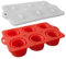 Moldes Para Helados - Molde Para Polos Infantiles,Bandeja Segura Antifugas Con 6 Cavidades Para Postres Caseros, Yogur, Fruta Congelada Y Leche Materna