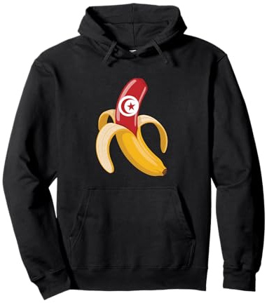 Banane Tunisie Sweat à Capuche