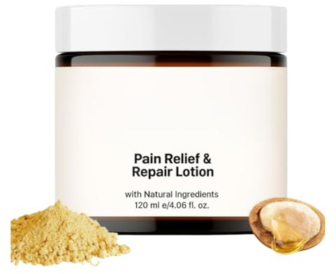 Mira Pain Relief & Repair Lotion, 2026 New Mira Organics Pain Relief & Repair Lotion, with Arnica Montana, Chamomile, Helichrysum Oil, Shea Butte, Plant-Based