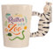 Puckator Tasse mit Griff in Zebraform, Keramik, Multi, Height 12cm Width 13.5cm Depth 8.5cm