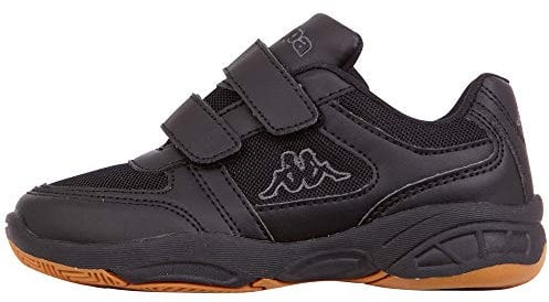 Kappa Unisex Kinder Dacer Kids Sports Shoes, 1116 Black Grey, 33 EU