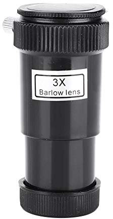 0.96in 3X Barlow Lens, Astronomical Telescope 3x Magnification Barlow Eyepiece Lens, with M42x0.75mm Thread for 0.96 In/ 24.5mm Astronomy Telescope