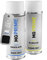 MG PRIME Autolack Sprühdosen Set für Piaggio 79/A/ND Nero Grafite Metallic/Schwarz Abisso Basislack Klarlack Spraydose 400ml