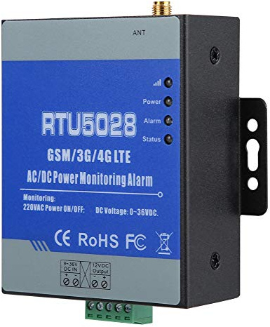 Stromausfall Alarm RTU5028 GSM Alarm Unterstützt Drahtlose Sirenen Fernbedienung Überwachung bei Stromausfalls und Wiederherstellung des Alarmnetzwerks (EU Plug)