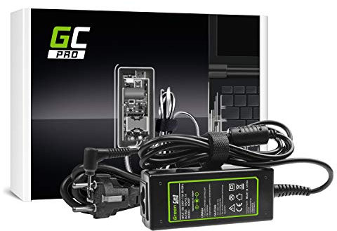 GC PRO Netzteil für Asus Eee PC 1001PX 1001PXD 1005HA 1201HA 1201N 1215B 1215N X101 X101CH X101H Laptop Ladegerät inkl. Stromkabel (19V 2.1A 40W)