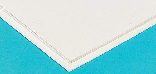 Gummiplatte, Weiß, 1,5 m x 1,5 mm x 500 mm