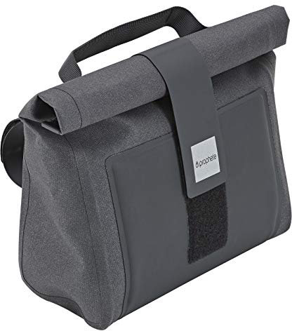 Prophete Fahrradtasche, Lenkertasche, Volumen 4,5 Liter, wasserdicht, Farbe schwarz