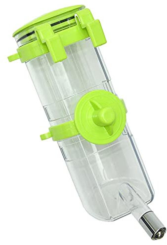 nanook Haustier Trinkflasche Tränke Wasserspender für Hamster Kaninchen Kleintiere Nagertränke - 500ml - grün