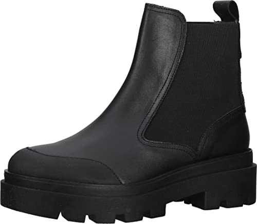 Fly London Damen Jeba879fly Chelsea-Stiefel, Schwarz, 36 EU