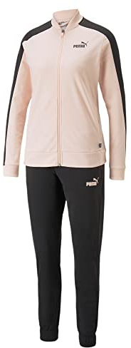 PUMA Mixte Combinaison de Baseball Tricot Cl Surv tement, Rose pastel mélangé, XL EU