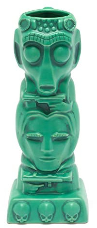 Disney Store Official Tiki Mug by Jeff Granito, Star Wars: Under The Twin Suns Collection, 427ml, Figural Drinking Cup, Dishwasher and Microwave Safe