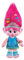 Mattel DREAMWORKS TROLLS Gemeinsam Stark-Haarige Überraschung Königin Poppy Plüschfigur mit Leuchtfunktion und Geräuschen, inklusive Haarklammern und Freundschaftsarmband, ab 3 Jahren, HTM14