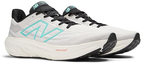 New Balance Men's Fresh Foam X 1080 V13 Running Shoe, Grey Matter/Cyber Jade/Black, 40.5 EU